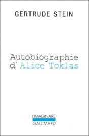 book cover of Autobiographie d'Alice Toklas by Gertrude Stein