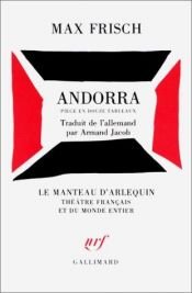 book cover of Andorra: Pièce en douze tableaux by Max Frisch