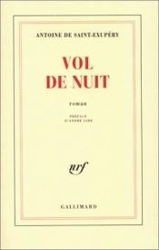 book cover of Vuelo nocturno by Antoine de Saint-Exupéry