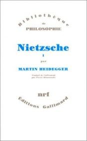 book cover of Nietzsche I by Martin Heidegger