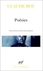 book cover of Poésies by Claude Roy