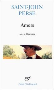 book cover of Amers by Saint-John Perse