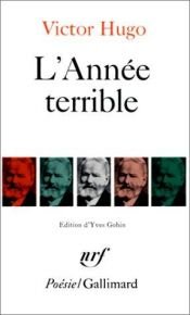 book cover of L'année terrible by Виктор Юго
