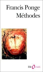 book cover of Méthodes by Francis Ponge