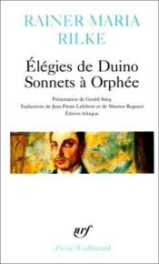 book cover of Élégies de Duino by David Young|Edward Rowe Snow|Rainer Maria Rilke