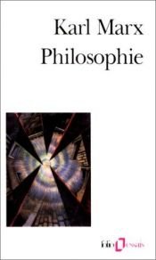 book cover of Philosophie by カール・マルクス
