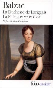 book cover of La Duchesse de Langeais - La Fille aux yeux d'or by Honoré de Balzac