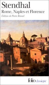 book cover of Roma, Napoli e Firenze nel 1817 by Stendhal
