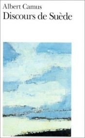 book cover of Discours de Suede by Albert Camus