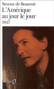 book cover of L'Amérique au jour le jour, 1947 by Simone de Beauvoir