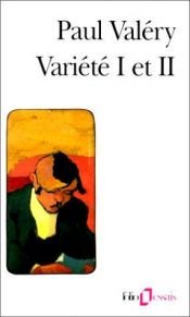 book cover of Variete I et II by Поль Валері