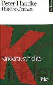 book cover of Kindergeschichte by Peter Handke