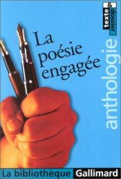 book cover of Anthologie de la poésie engagée by Collectif
