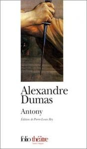 book cover of Antony by Aleksander Dumas