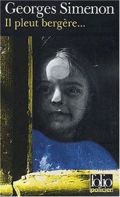 book cover of Pioggia nera by Georges Simenon