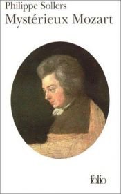 book cover of Mysterious Mozart by Philippe Sollers