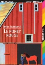 book cover of Le Poney rouge by John Steinbeck