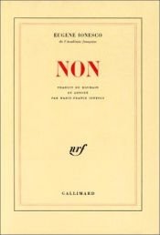 book cover of Non by Eugène Ionesco