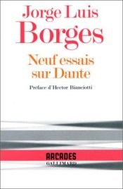 book cover of Nove saggi danteschi by Jorge Luis Borges