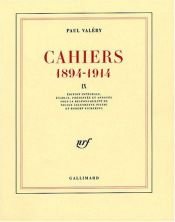 book cover of Cahiers Vol. 1 (Bibliotheque de la Pleiade) by Paul Valéry