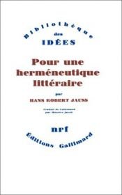 book cover of Aesthetic Experience and Literary Hermeneutics by Hans Robert Jauss