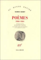 book cover of Poèmes, 1966-1984 by Seamus Heaney