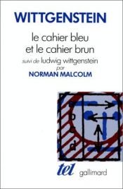 book cover of Le Cahier bleu et le Cahier brun by Ludwig Wittgenstein