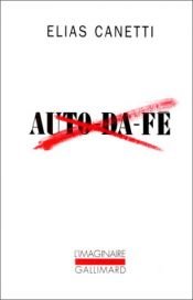 book cover of Auto-da-fé by Elias Canetti