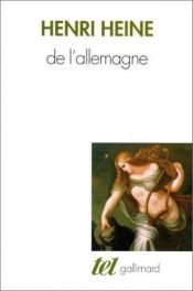 book cover of De l'Allemagne by Heinrich Heine