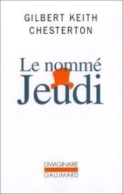 book cover of Le Nommé Jeudi by G. K. Chesterton
