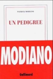 book cover of Un pedigree by Patrick Modiano
