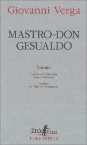 book cover of Mastro-don Gesualdo by Giovanni Verga