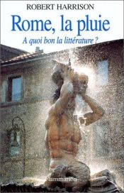 book cover of Rome, la pluie by Robert Harrison