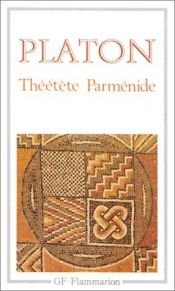 book cover of Theetete - Parmenide by Plato