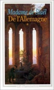 book cover of De l'Allemagne - 1 by Madame de Stael