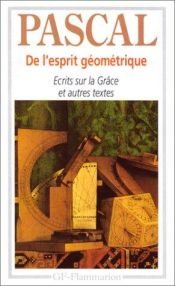 book cover of Vom Geiste der Geometrie by Μπλεζ Πασκάλ