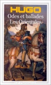 book cover of Odes et ballades-les orientales by Victor Hugo