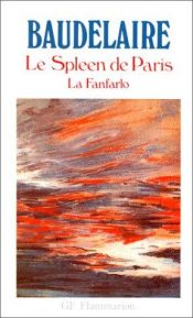 book cover of Paris Spleen and La Fanfarlo by Charles Baudelaire