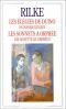 Les élégies de Duino suivi de Les sonnets à Orphée : Edition bilingue français-allemand