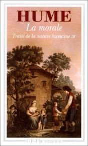 book cover of La morale by David Hume