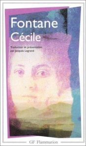 book cover of Cécile by Theodor Fontane