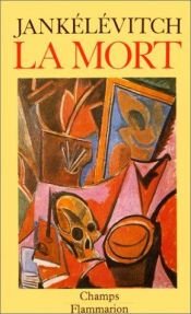 book cover of La muerte by Vladimir Jankélévitch