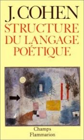 book cover of Structure du langage poétique (Champs) by Jean Cohen