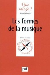 book cover of Les formes de la musique by André Hodeir