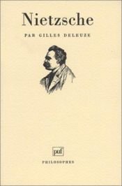 book cover of Nietzsche by Gilles Deleuze