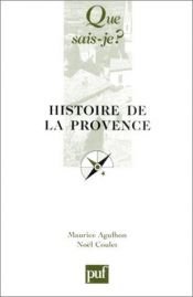 book cover of Histoire de la provence by Maurice Agulhon