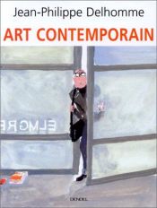 book cover of Art contemporain by Jean-Philippe Delhomme