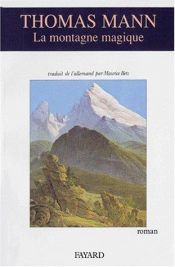book cover of La Montagne magique by Thomas Mann