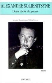 book cover of Récits de guerre by Aleksandr Solzhenitsyn