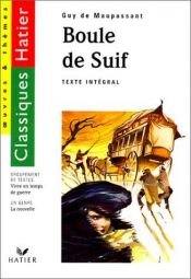 book cover of Boule de suif, suivi de "Vivre en temps de guerre" by 기 드 모파상